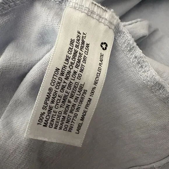 Taylor Swift 1989 Long Sleeve Tee Size XS Taylors Version Concert Blue - Picture 5 of 5